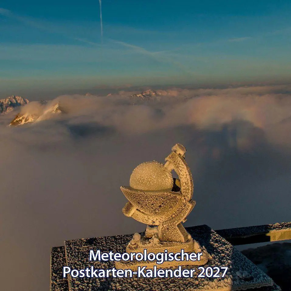 Meteorologischer Postkarten-Kalender 2027 | Gesellschaft | Kalender | 12 S.