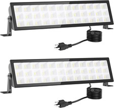 Shop Lights for Workshop,2pack 100w Led Shop Light,14000lm Super Bright Plug In