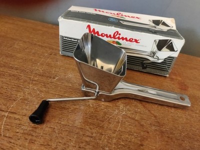 Moulinex Edelstahl Kräutermühle Inox Mouli Rotationsmühle verpackt Made France