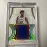 2022-23 Panini Flawless Collegiate Gold /10 Ochai Agbaji #PA-OA Rookie Patch RC