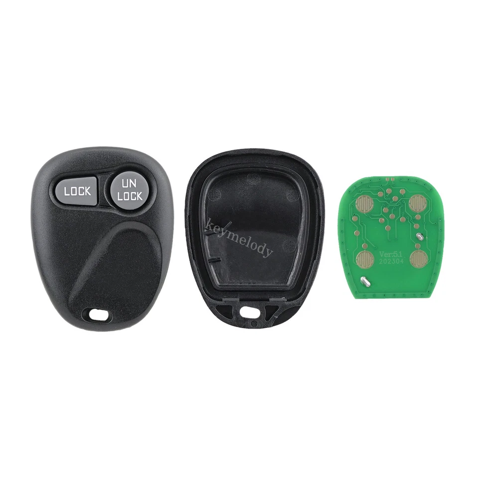 Mando a distancia de 2 botones para Chevrolet C/K 1500 2500 3500 1997 1998 1999 Foto 2 de 4