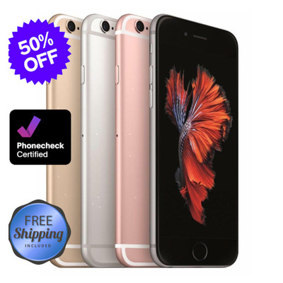Apple iPhone 6s Plus 16GB 64GB GSM WiFi Unlocked Verizon iOS 4G 