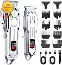 Hair Clippers for Men,Beard Trimmer for Mens,Professional Electric Hair Clipper