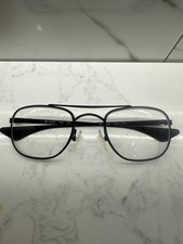 Vintage ArtCraft USA Eyeglass Frames Aviator Style Black 130mm Safety Glasses