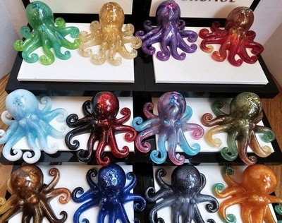 Swiftie Inspired Handmade Resin Octopus, YOU PICK. OOAK. multiple variations F/S