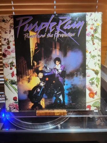 Prince And The Revolution, Purple Rain, 1984 1st Warner Bros, W/Poster, EX/EX