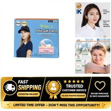 Nutriadvisor Golf Sun Protection Patches UPF 50 Hydrogel Face Patches 5 Pairs