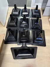 10x Trex RainEscape Down Spout for Deck Drainage System - BLACK