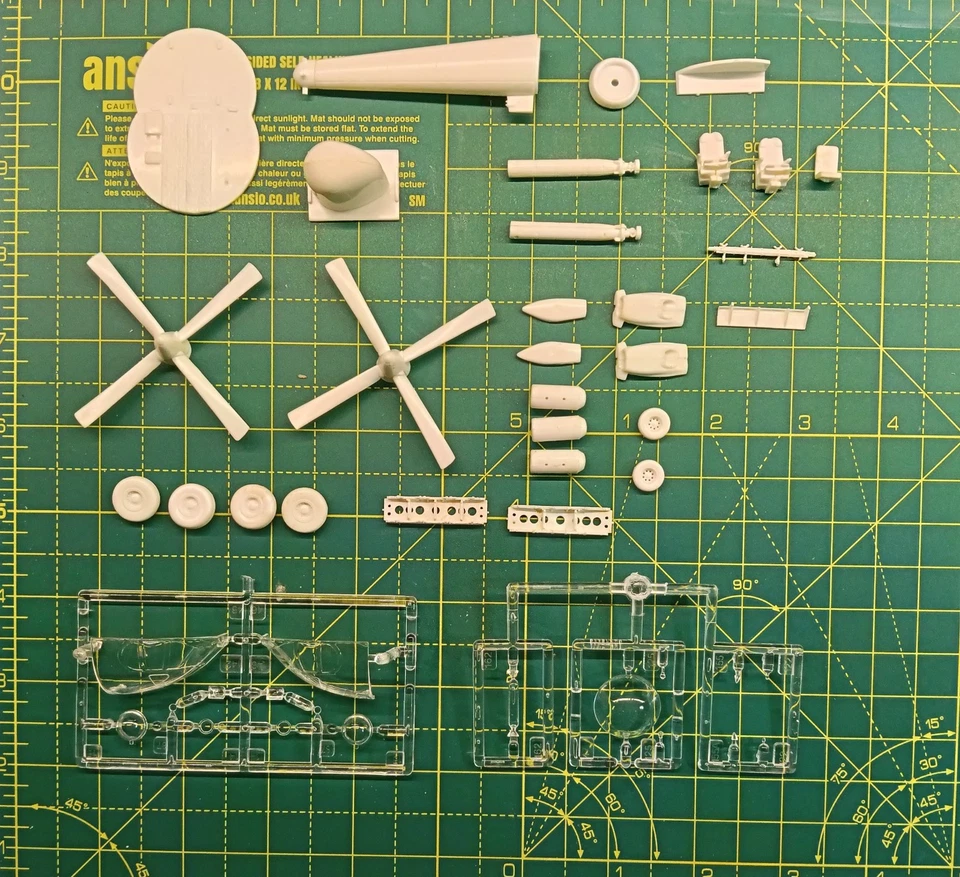 BR 1150 Atlantic 1/72 Revell Senza Scatola Leggi Bene - Immagine 2 di 4