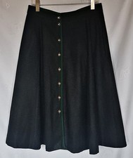 SKIRT VINTAGE PICHLAR TRACHTEN OKTOBERFEST DIRNDL TYROL WOOL WOMENS US 14 EU 42