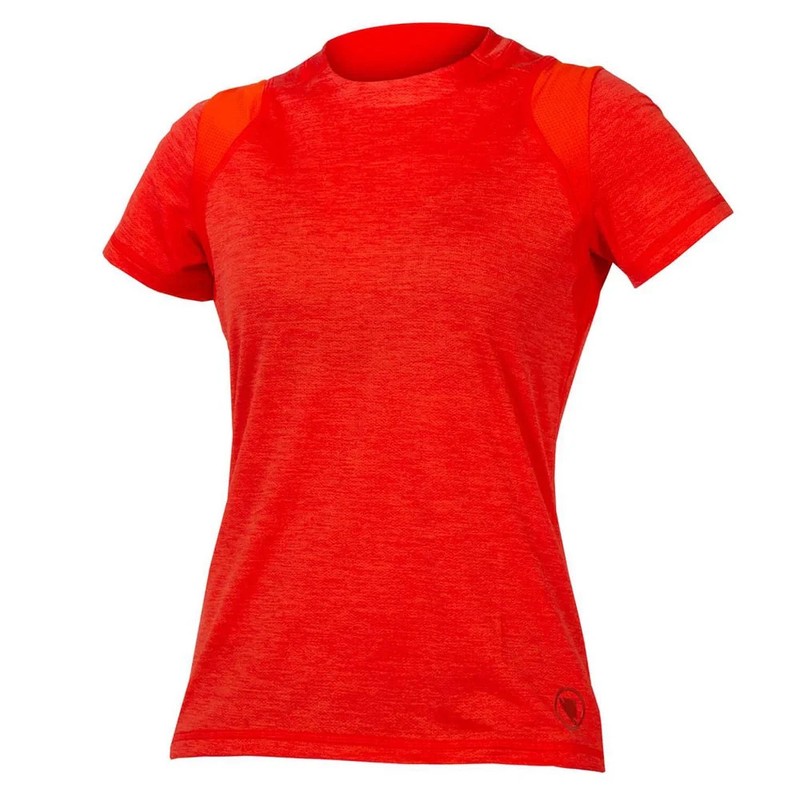 Endura Singletrack S/S Cycling Jersey - Paprika - Womens