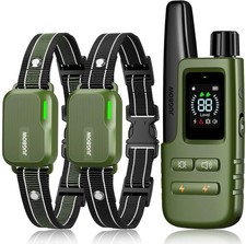 Shock Collar for 2 Dogs 10-120lbs - 4200FT Dog Training Collar with Remote,...