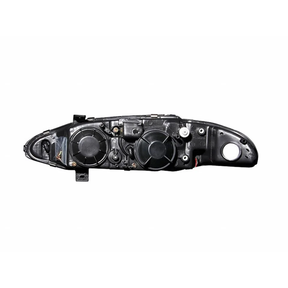 ANZO For Mitsubishi Eclipse 1997-1999 Projector Headlights with Halo Black G2 Foto 2 de 4