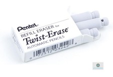 Pentel E10 Eraser Refill for Pentel Twist-Erase Automatic Pencil (Pack of 3)