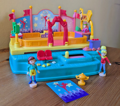 Polly Pocket Bluebird Ice Skating Action Park 1998 Vintage