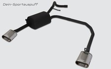 Ulter Duplex Sportauspuff Skoda FABIA 1 Lim., Kombi 145x75mm flachoval