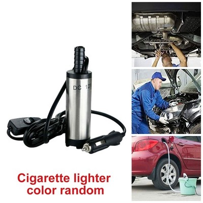 DC 12V 38mm Ölpumpe Wasser Pumpe, Öl Diesel Heizöl Wasser Tauchpumpe für Auto