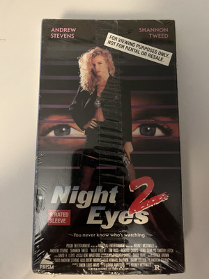 Night Eyes 2 (VHS, 1992) Shannon Tweed Andrew Stevens - BRAND NEW SCREENER