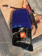 1990 Air jordan 5 grape socks brand new vintage Nike 90s