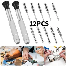12PCS Precision Screwdriver Repair Tool Kit for Watch Glasses Jewelry Electronic