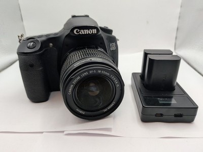 Canon EOS 6D With Canon EF-S 18-55mm 1:3.5-5.6 Lens and 2 Batteries