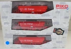 Piko 58007 Set of 3 Kali Cars DB Cargo from Collection with Original Packaging DC