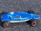 Vintage Hot Wheels Redline Shelby Turbine Blue 1969 Hong Kong 1/64 Diecast