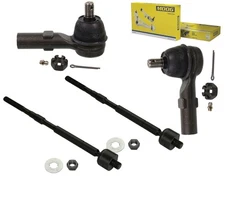 Inner and Outer Steering Tie Rods End 4PCS Set Moog For 2011-2017 Honda Odyssey