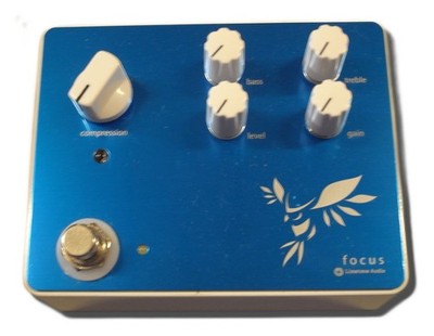 Limetone Audio Focus Alumite Color Compressor Pedal 5689 Tested & Works