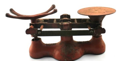 Vintage Cast Iron Detecto Scales No. 4 Scale N.Y. USA
