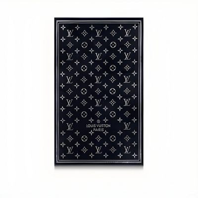 Louis Vuitton Beach Bath Towel Cotton Monogram Eclipse Jacquard