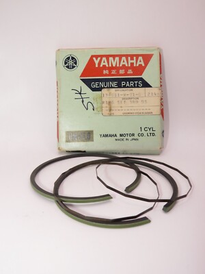 NOS Yamaha DT1 250 1968-70 Genuine Oversize .75mm 3rd Piston Rings 214-11601-32