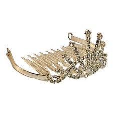 Mini Tiara Comb Rhinestones