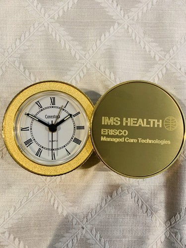 Conestoga IMS Health Erisco Quartz Clock With Alarm Clock. Tested & Beautiful! - Picture 4 of 5