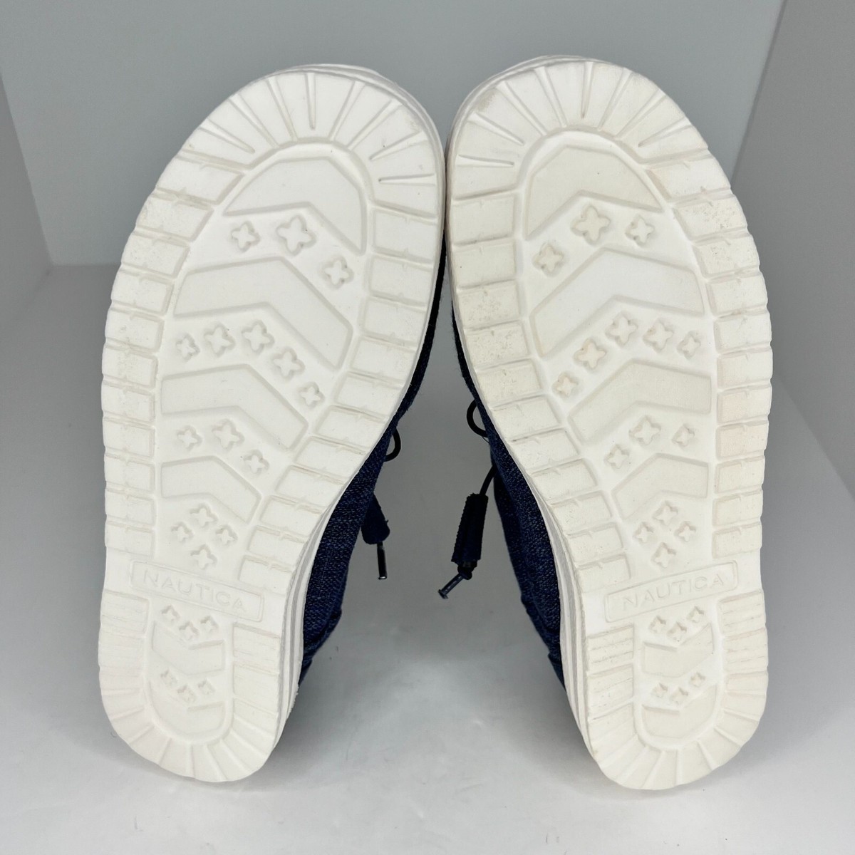 Nautica Mens Rushford Navy Blue Slip On Textile Lightweight 