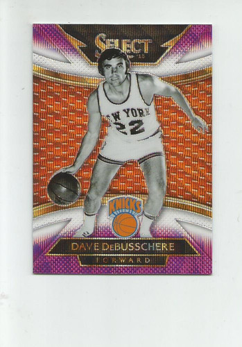 Dave DeBusschere [Purple and White Prizm] #253 2014 Panini Select card