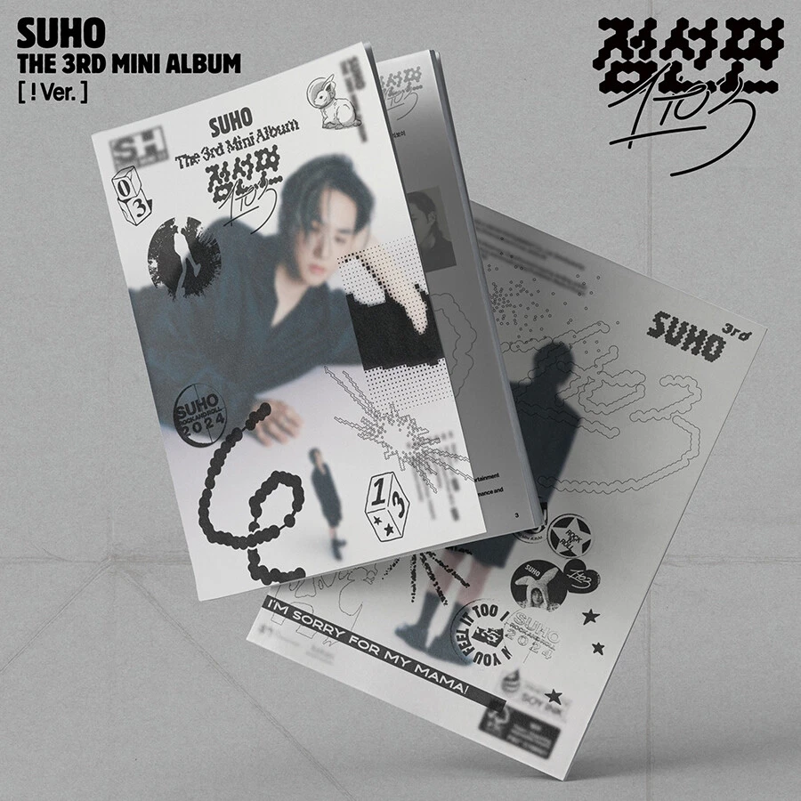 EXO SUHO 점선면(1 TO 3) 3rd Mini Album/CD+Photo Book+2 Card+
