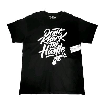 ChiefBrains Apparel Limited Edition Dnt Knok Hustle T Shirt Mens Cotton New Tags