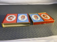 VINTAGE CONGRESS CEL-U-TONE FINISH PLAYING CARDS, PAIR, NEW