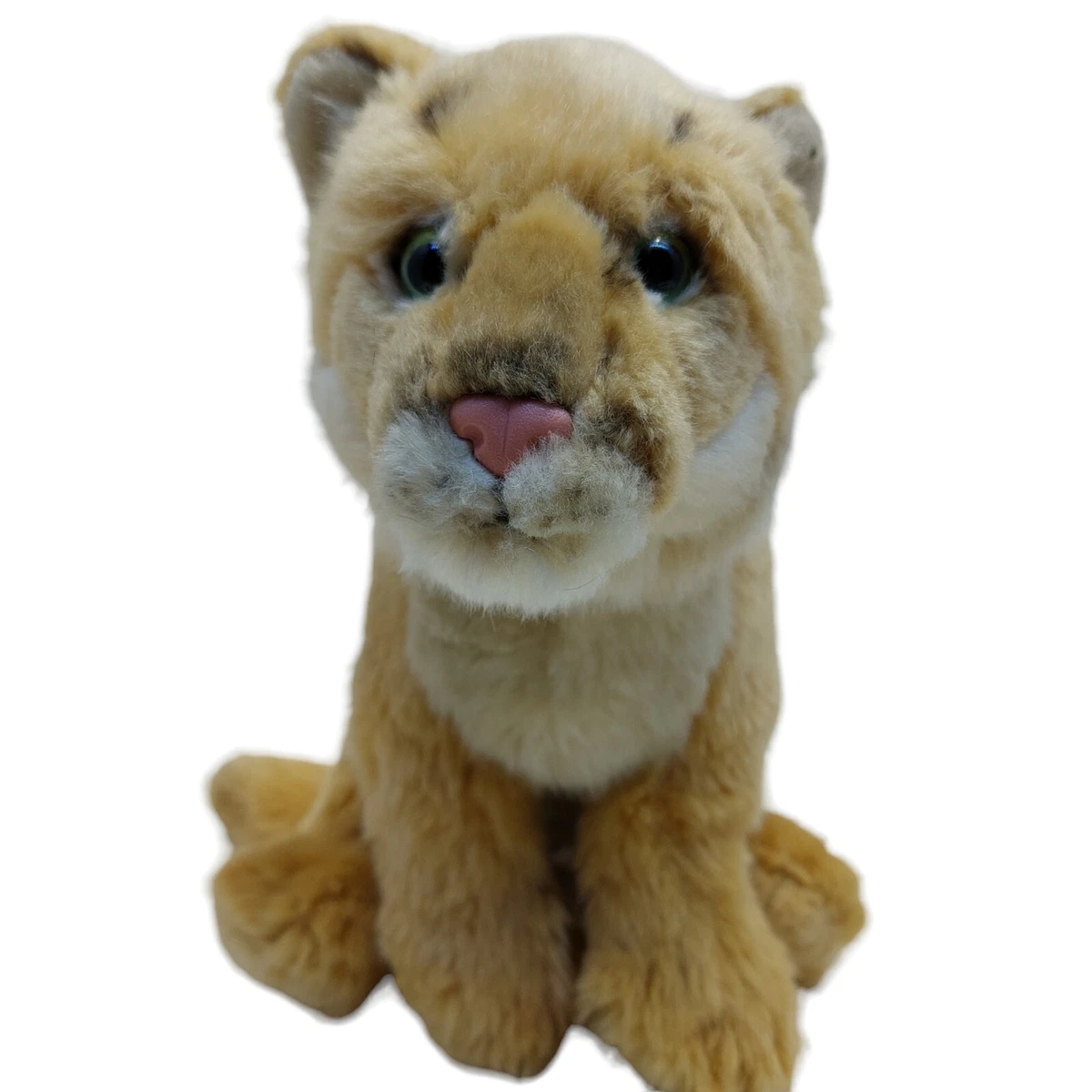 Ganz Webkinz Signature Endangered Cougar WKSE3009 Yellow Plush Stuffed Animal