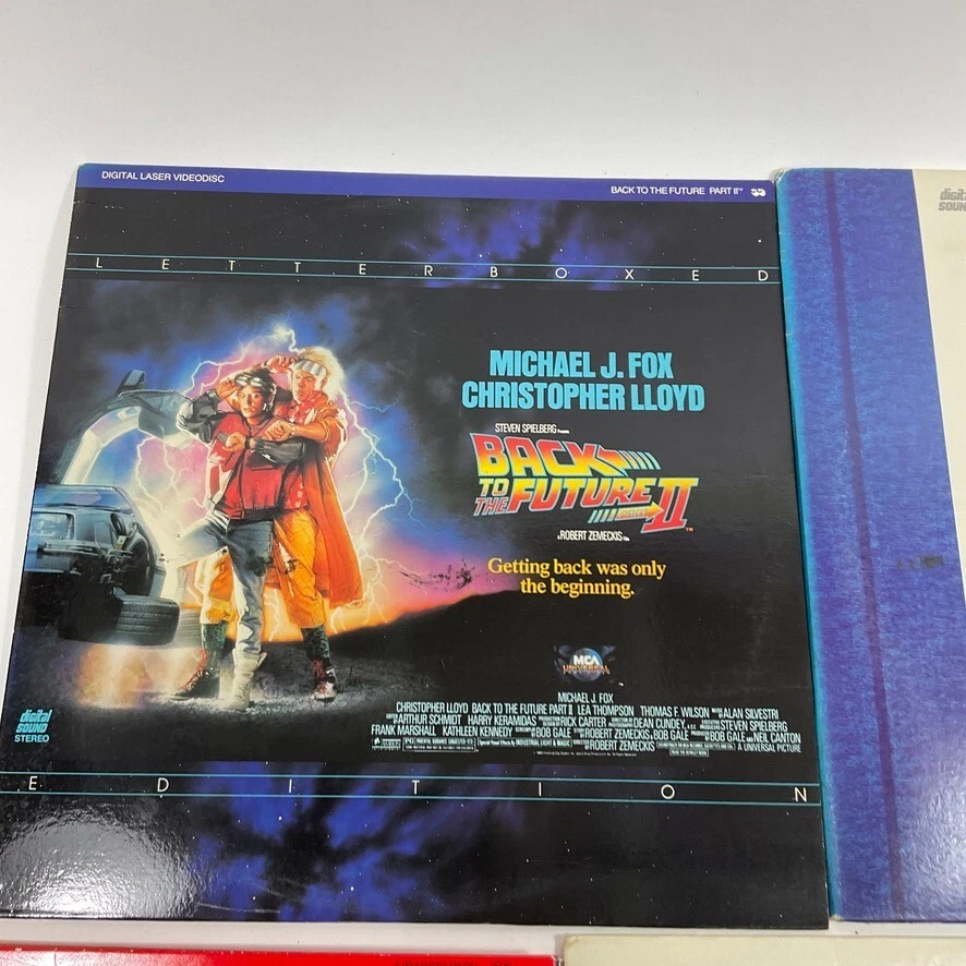 Lot of 5 Vintage Laserdisc Laser Videodisc Jurassic Park Back to the Future - Image 2 of 4