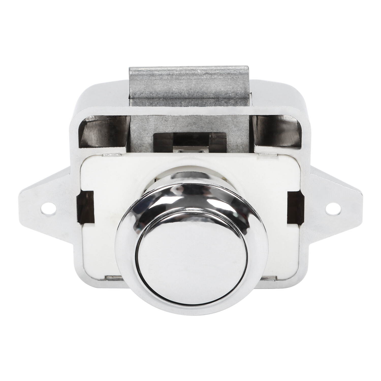 Push Button Catch Lock Drawer Cupboard Door Knob Latch Camper Caravan Motorhome