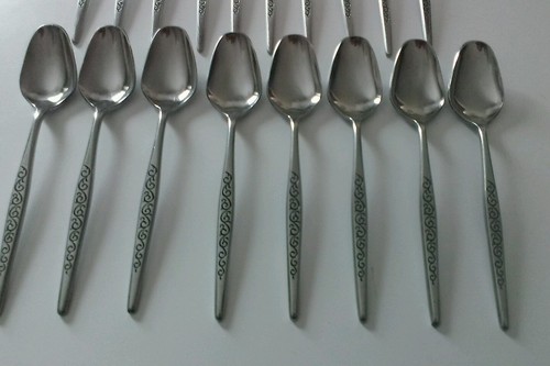 Stainless Danish Modern Flatware Japan MCM - Picture 5 of 5