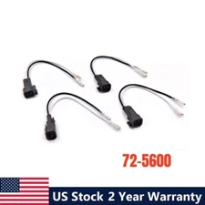 4 PCS Door Speaker Harness Adapter 72-5600 For Ford F-150 Lincoln Mazda Tribute