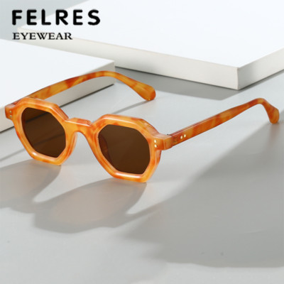 polygon Fashion Tinted Reading Glasses For Unisex Shade Presbyopic Sunglasses