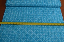 By 1/2 Yd, Turquoise Geometric Tonga Batik, Timeless Treasures/B8430/GULF, B821
