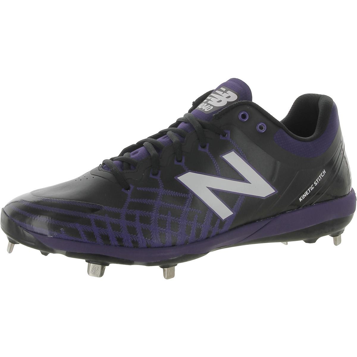 Спортивные бейсбольные бутсы New Balance Mens Purple Cleats 16 Medium(D) BHFO 5404