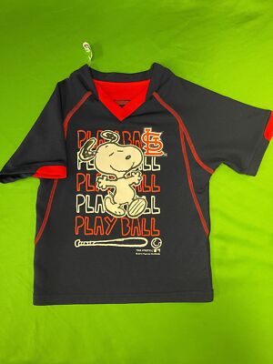 MLB St Louis Cardinals Team Leichtathletik Trikot-Stil T-Shirt Kleinkind 4T