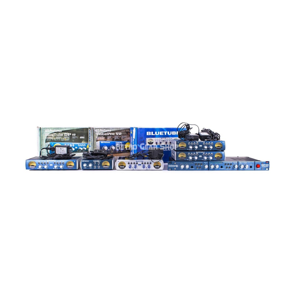 PreSonus Preamp Bundle BlueTube DP V2 BlueTube DP TubePre V2 mic