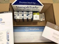 SimpliSafe Complete Home Wireless Security System Model #SSCS2 NIB